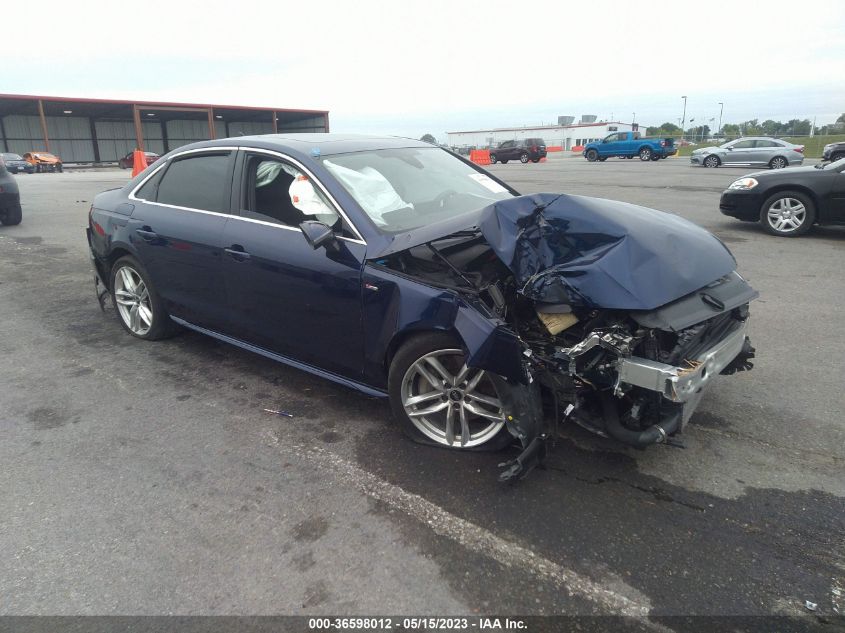 2021 AUDI A4 SEDAN S LINE PREMIUM - WAUDAAF4XMN008319