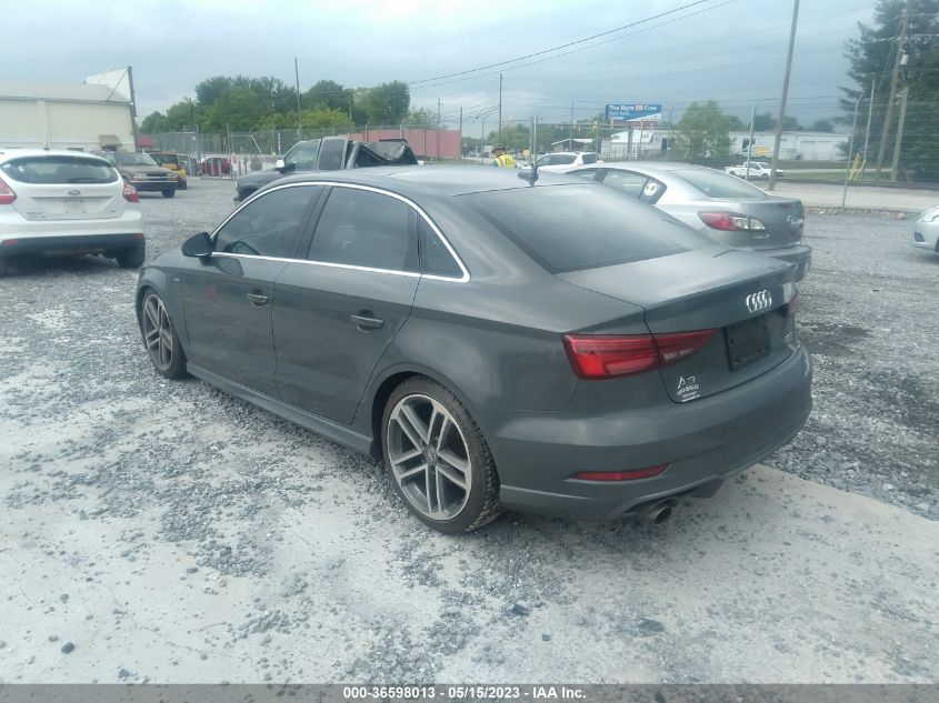 2017 AUDI A3 SEDAN PREMIUM PLUS - WAUJ8HFFXH1079610