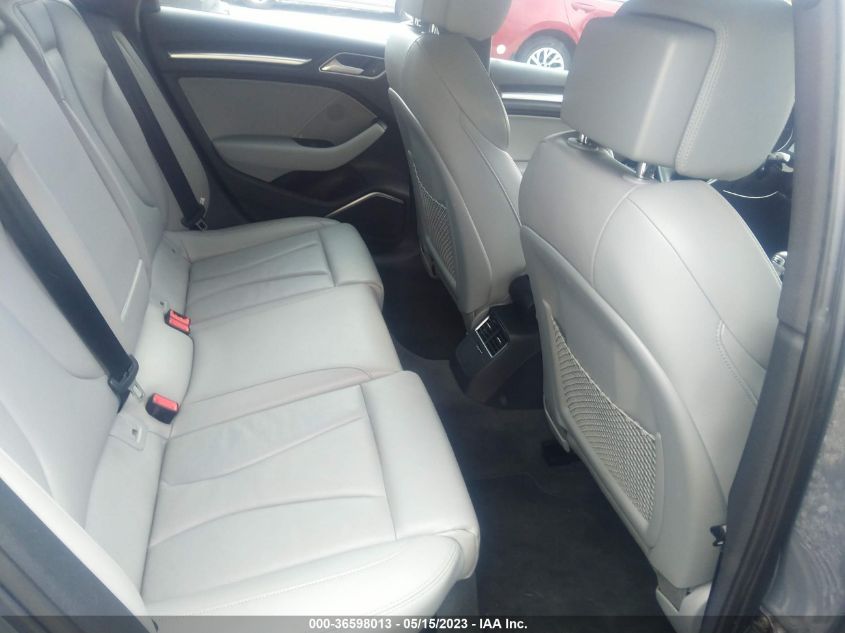 2017 AUDI A3 SEDAN PREMIUM PLUS - WAUJ8HFFXH1079610