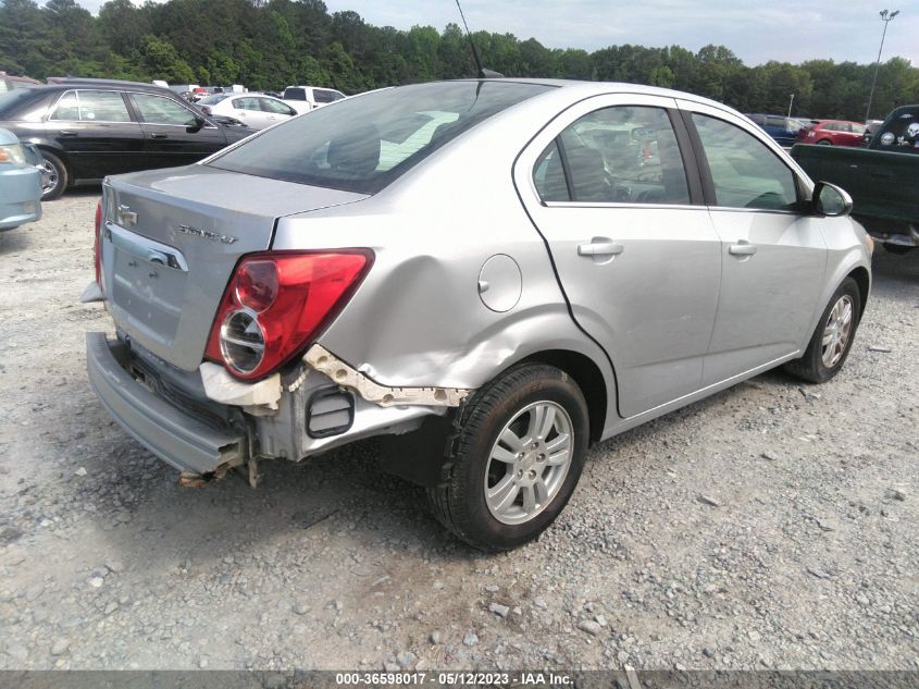 2013 CHEVROLET SONIC LT - 1G1JC5SH9D4179903