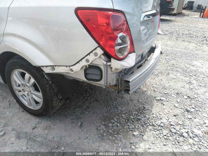 2013 CHEVROLET SONIC LT - 1G1JC5SH9D4179903