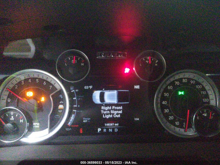 2013 RAM 1500 SLT - 1C6RR7GT5DS689976