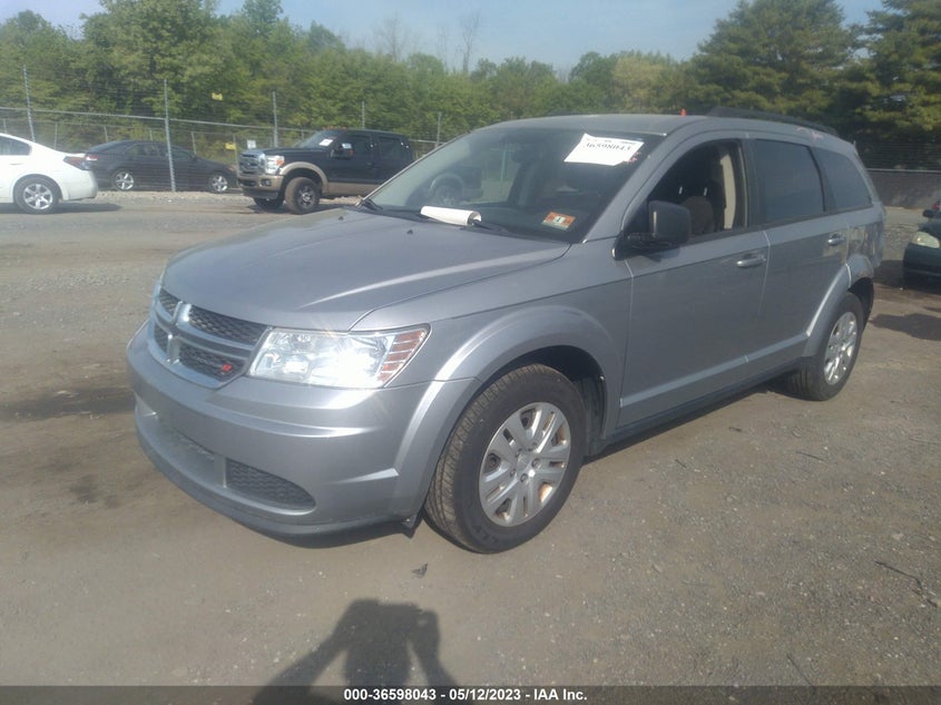 VIN 3C4PDCAB7HT545387 2017 DODGE JOURNEY SE
