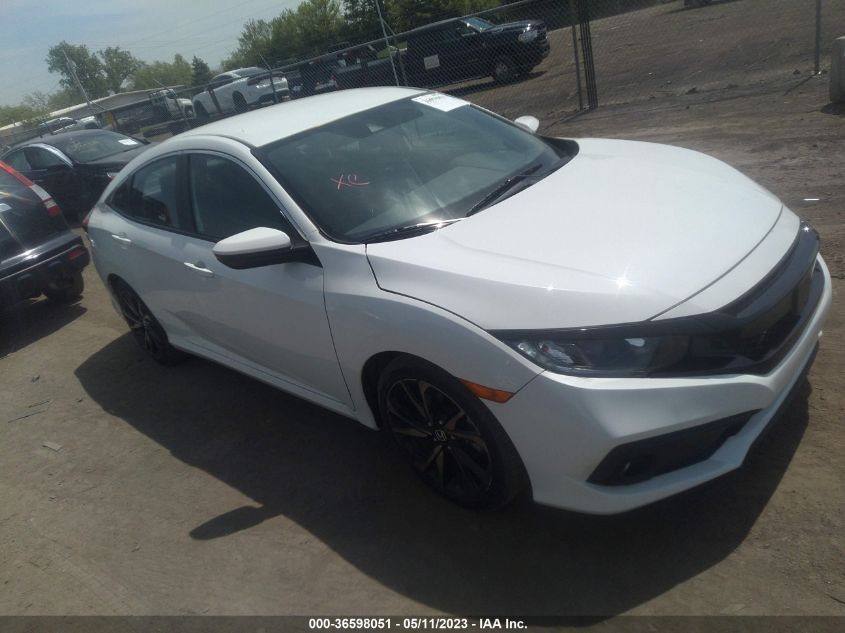 2019 HONDA CIVIC SEDAN SPORT - 2HGFC2F8XKH534228