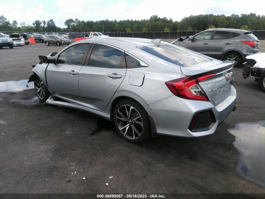 2018 HONDA CIVIC SI SEDAN - 2HGFC1E51JH709658