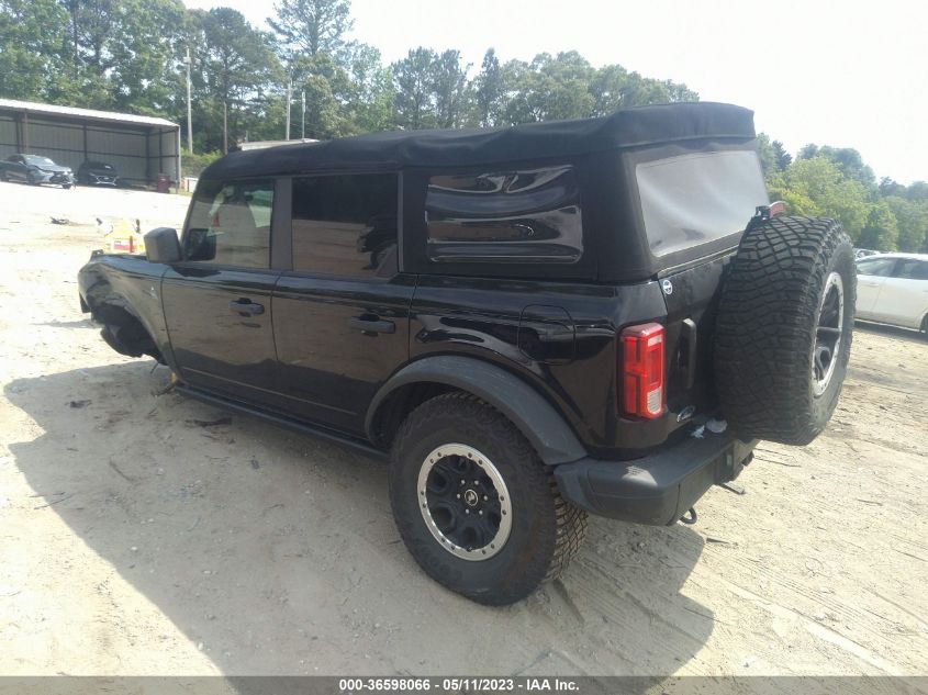2022 FORD BRONCO BASE/BIG BEND - 1FMEE5DH3NLA93358