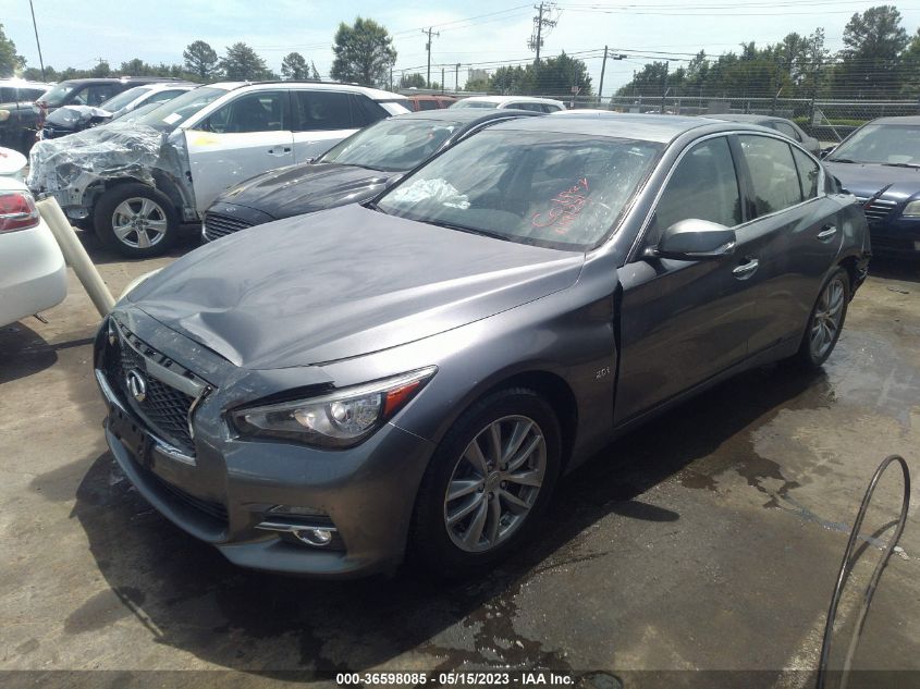 2016 INFINITI Q50 2.0T BASE - JN1CV7AR8GM251794