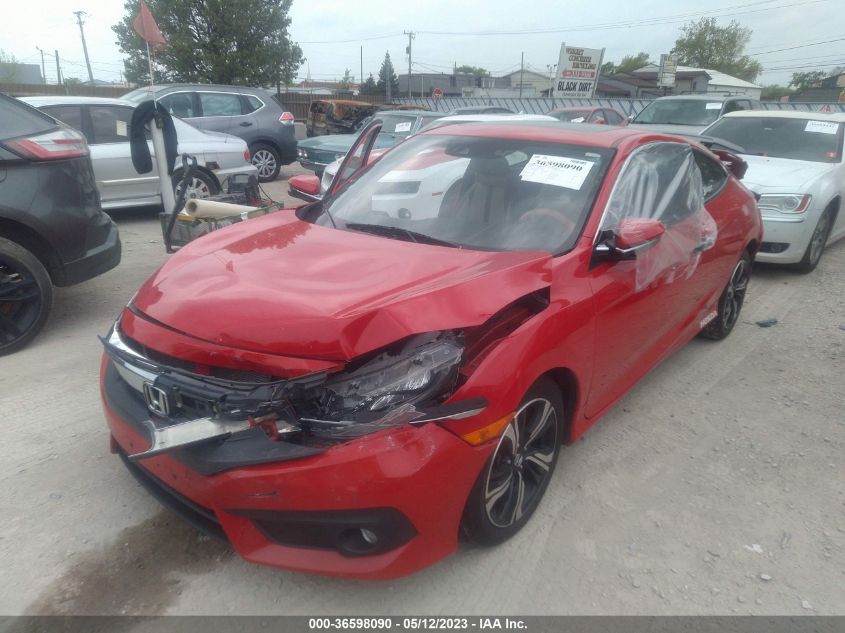 2017 HONDA CIVIC COUPE TOURING - 2HGFC3B98HH357949