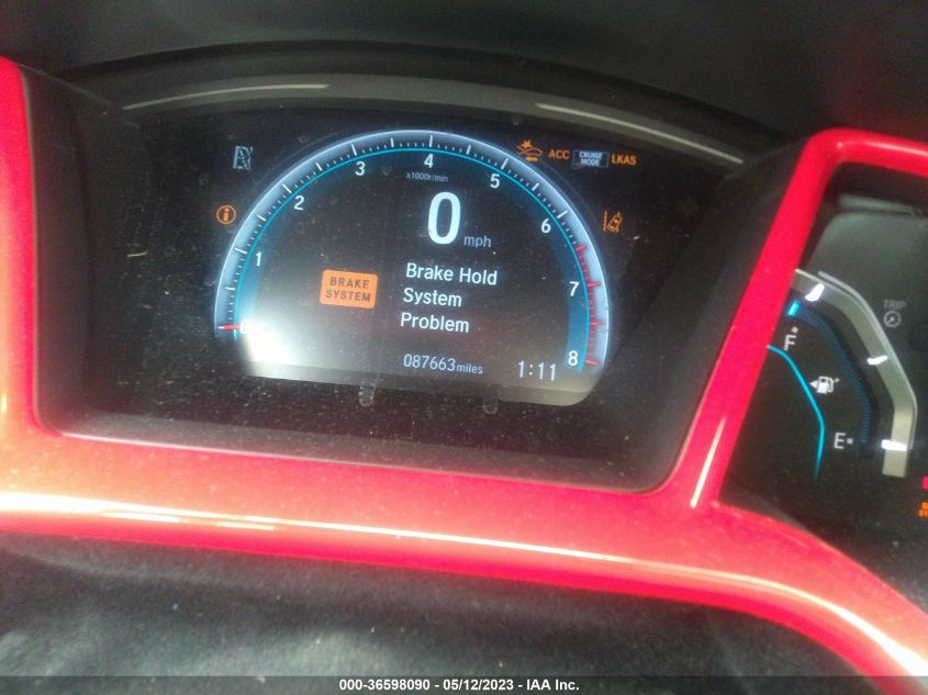 2017 HONDA CIVIC COUPE TOURING - 2HGFC3B98HH357949