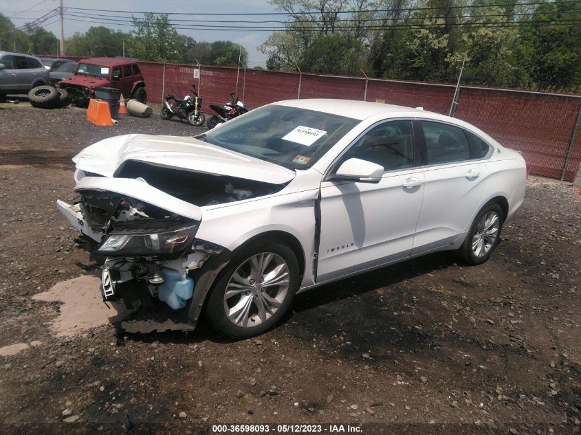 2014 CHEVROLET IMPALA LT - 2G1125S34E9150184
