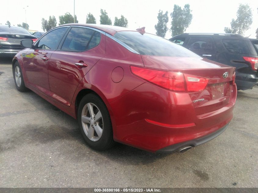 2014 KIA OPTIMA LX - 5XXGM4A70EG327283