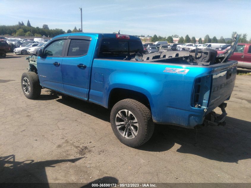 2021 CHEVROLET COLORADO 4WD Z71 - 1GCGTDEN8M1146857