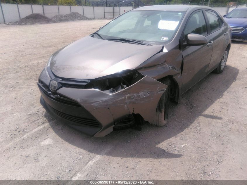 2018 TOYOTA COROLLA LE - 2T1BURHE3JC003080