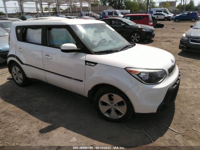 2016 KIA SOUL BASE - KNDJN2A26G7382036