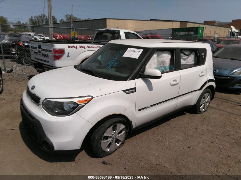 2016 KIA SOUL BASE - KNDJN2A26G7382036