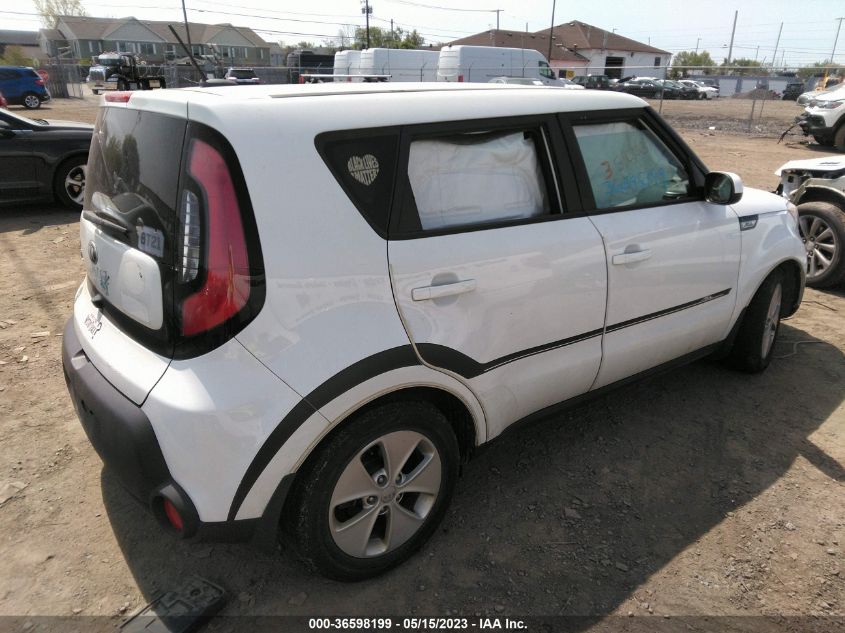 2016 KIA SOUL BASE - KNDJN2A26G7382036