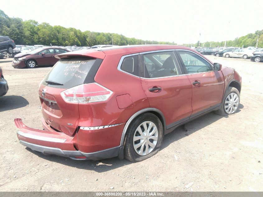 2016 NISSAN ROGUE S - KNMAT2MV8GP644201