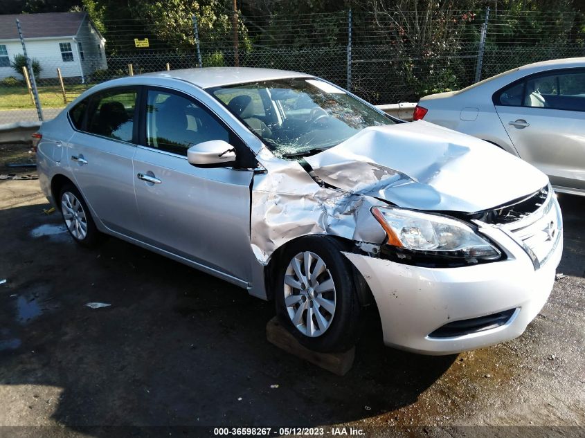 2015 NISSAN SENTRA S - 3N1AB7AP5FY336912