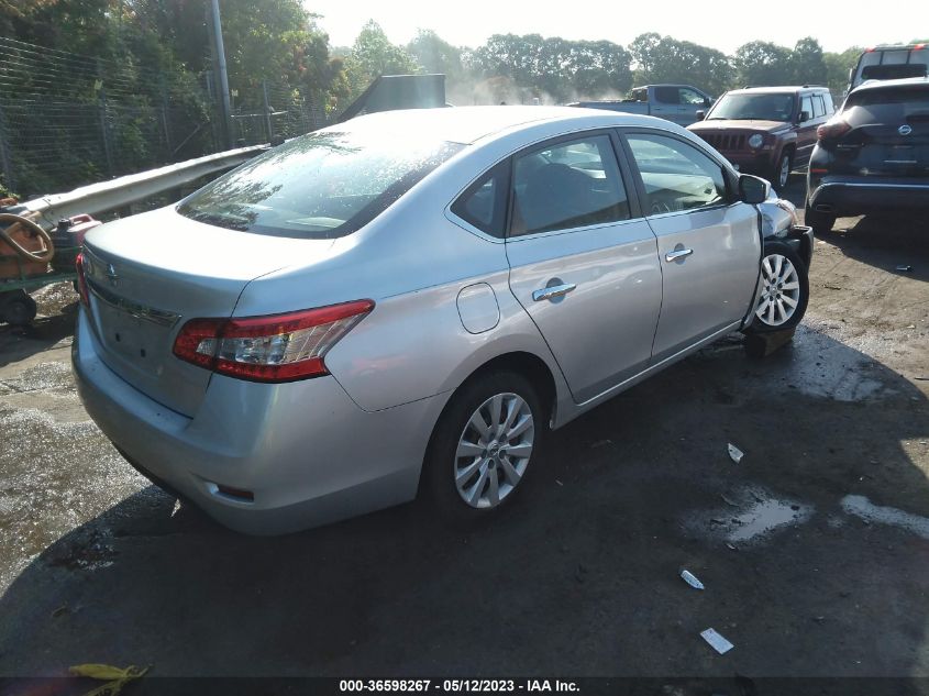 2015 NISSAN SENTRA S - 3N1AB7AP5FY336912