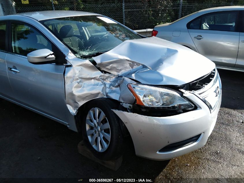 2015 NISSAN SENTRA S - 3N1AB7AP5FY336912