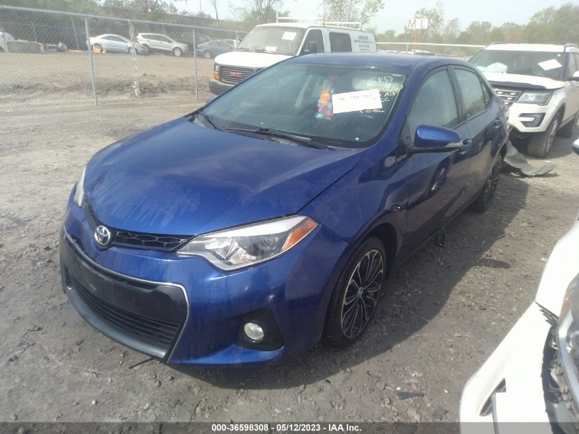 2014 TOYOTA COROLLA S - 2T1BURHE7EC025704
