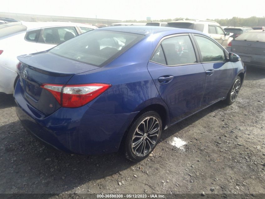 2014 TOYOTA COROLLA S - 2T1BURHE7EC025704