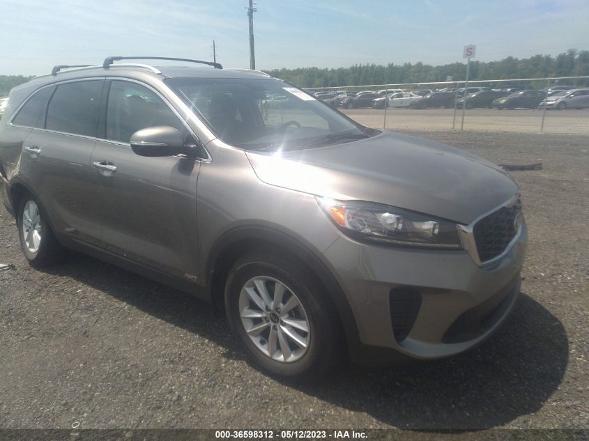 2019 KIA SORENTO LX V6 - 5XYPGDA59KG536213