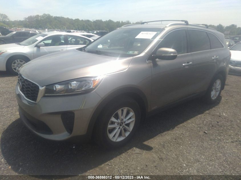 2019 KIA SORENTO LX V6 - 5XYPGDA59KG536213