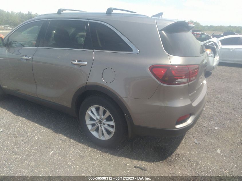 2019 KIA SORENTO LX V6 - 5XYPGDA59KG536213