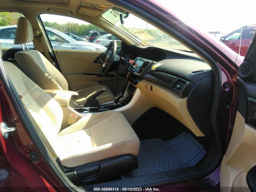 2016 HONDA ACCORD SEDAN EX - 1HGCR2F72GA109410
