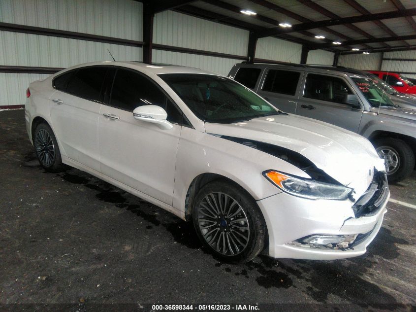 2017 FORD FUSION TITANIUM/PLATINUM - 3FA6P0K93HR404834