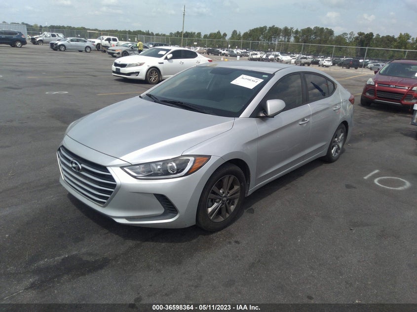 VIN 5NPD84LF9HH053702 2017 HYUNDAI ELANTRA SE