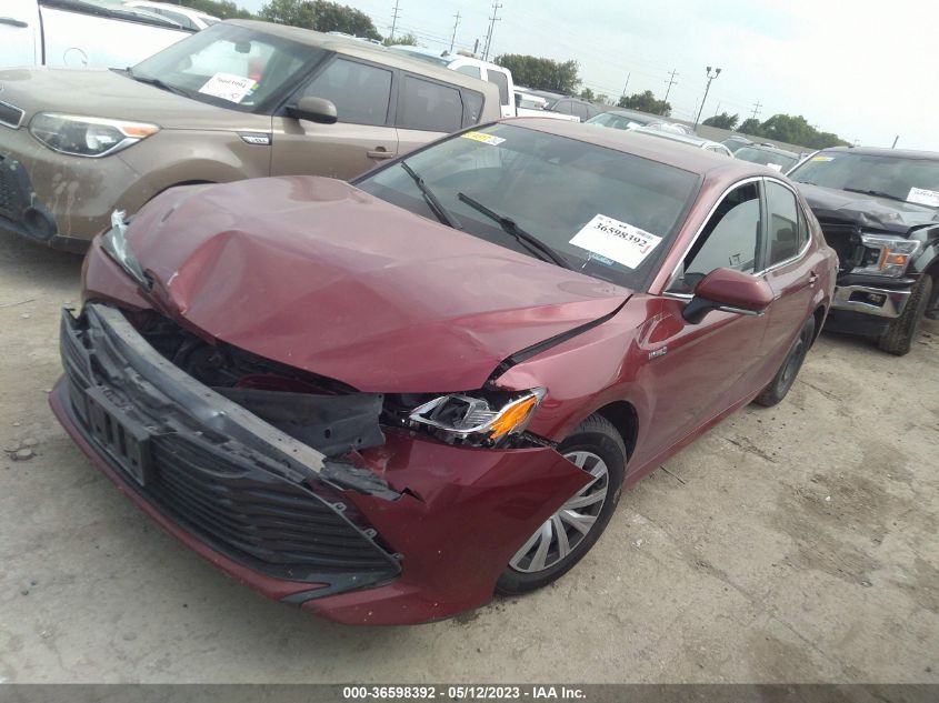 2020 TOYOTA CAMRY HYBRID LE - 4T1C31AK8LU522832