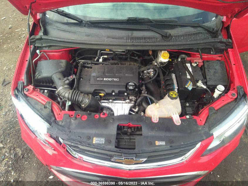 2018 CHEVROLET SONIC PREMIER - 1G1JF5SB3J4106931