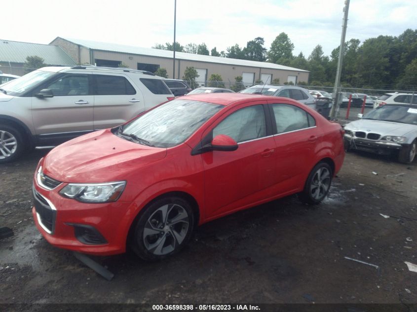 2018 CHEVROLET SONIC PREMIER - 1G1JF5SB3J4106931