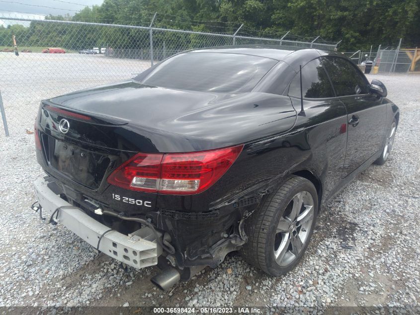 2013 LEXUS IS 250C JTHFF2C21D2528236