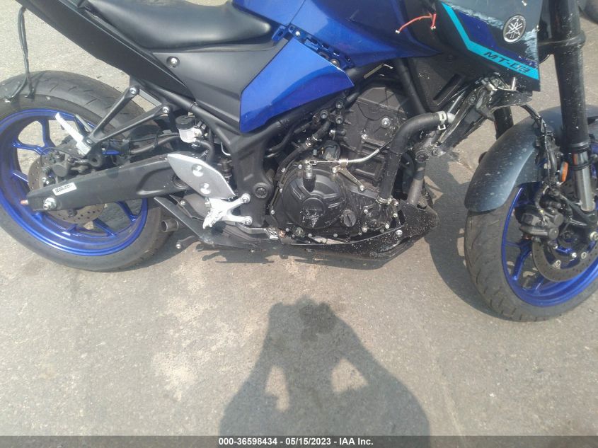 2023 YAMAHA MT-03 MH3RH20Y1PK010098