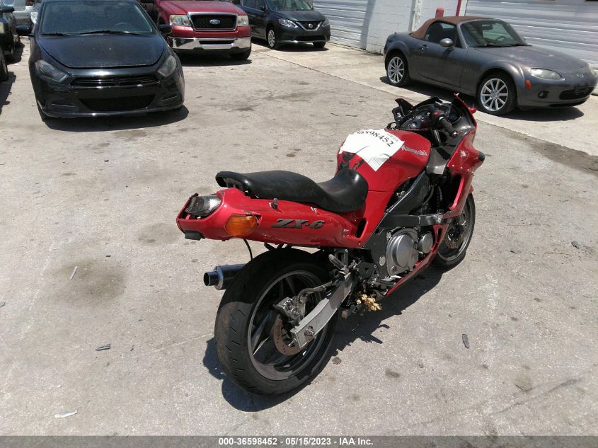 2002 KAWASAKI ZX600 E - JKAZX4E122B519032