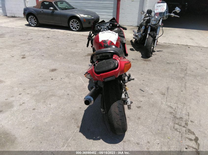 2002 KAWASAKI ZX600 E - JKAZX4E122B519032