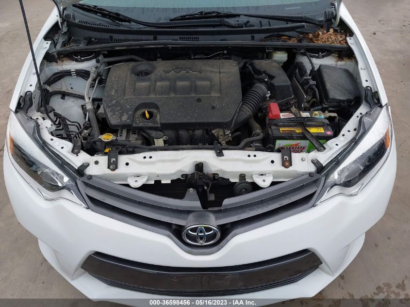 2016 TOYOTA COROLLA L/LE/S/S PLUS/LE PLUS - 5YFBURHE1GP393962