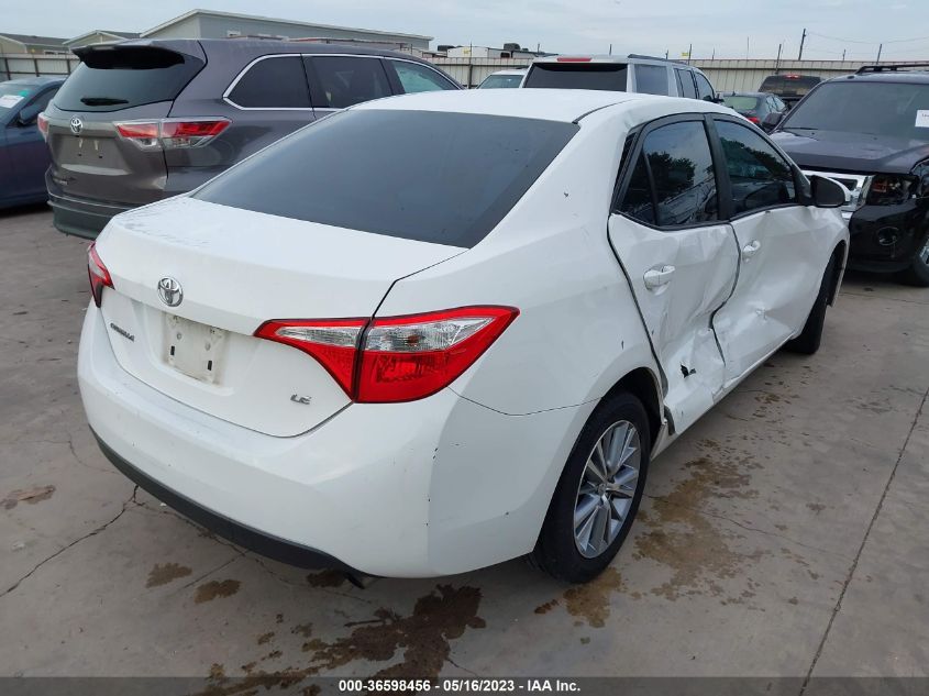 2016 TOYOTA COROLLA L/LE/S/S PLUS/LE PLUS - 5YFBURHE1GP393962