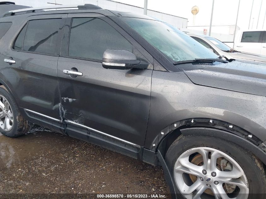 2015 FORD EXPLORER LIMITED - 1FM5K7F8XFGB10930