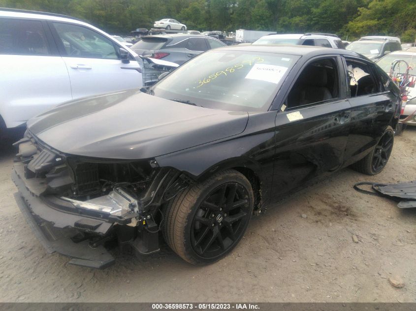 2022 HONDA CIVIC HATCHBACK SPORT - 19XFL2H89NE003873