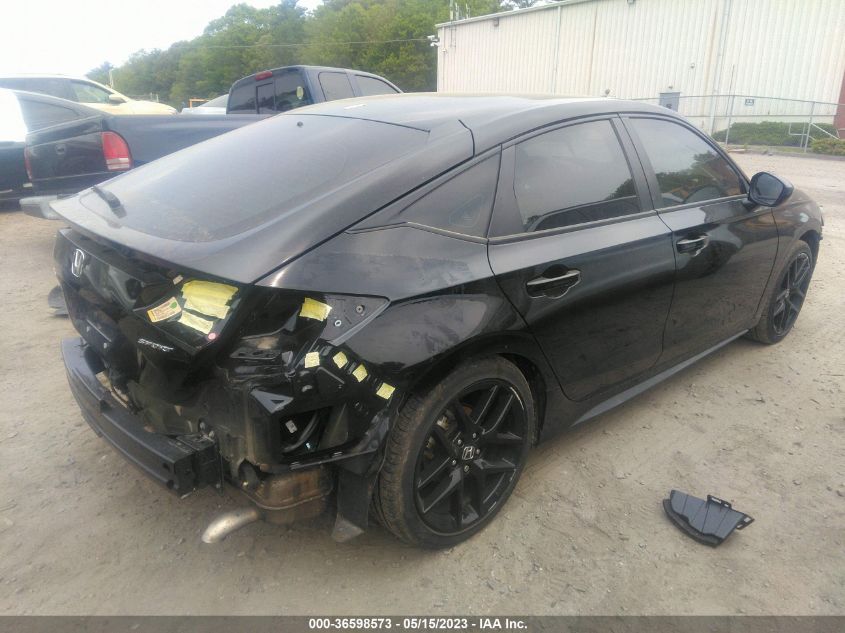 2022 HONDA CIVIC HATCHBACK SPORT - 19XFL2H89NE003873
