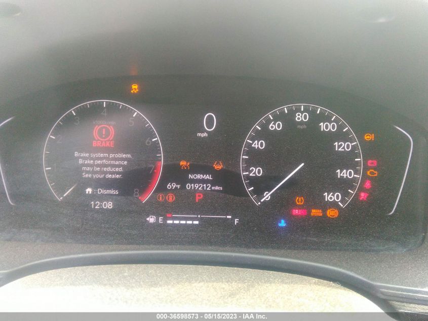 2022 HONDA CIVIC HATCHBACK SPORT - 19XFL2H89NE003873