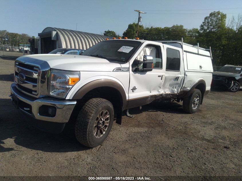 2016 FORD SUPER DUTY F-250 SRW LARIAT/PLATINUM - 1FT7W2BT2GEB73841