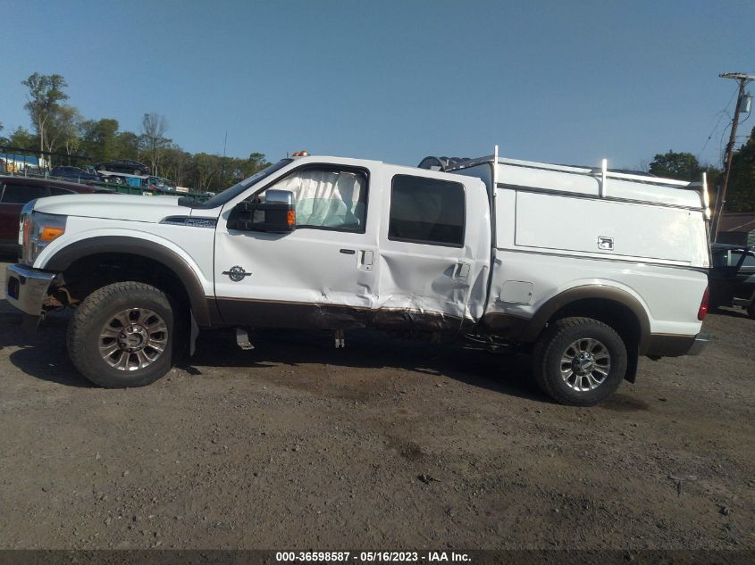 2016 FORD SUPER DUTY F-250 SRW LARIAT/PLATINUM - 1FT7W2BT2GEB73841