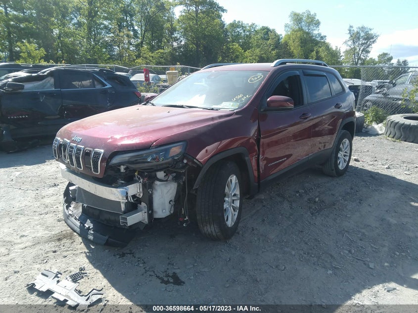 VIN 1C4PJMCB5MD153021 2021 JEEP CHEROKEE LATITUDE