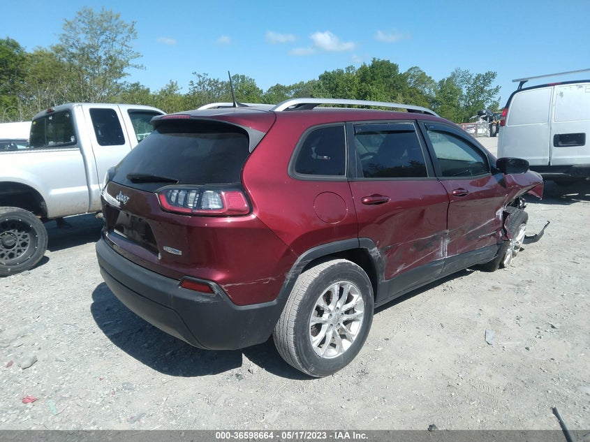 VIN 1C4PJMCB5MD153021 2021 JEEP CHEROKEE LATITUDE