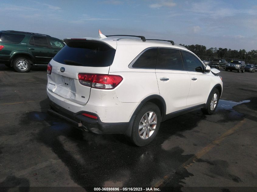 2016 KIA SORENTO LX - 5XYPG4A3XGG098579